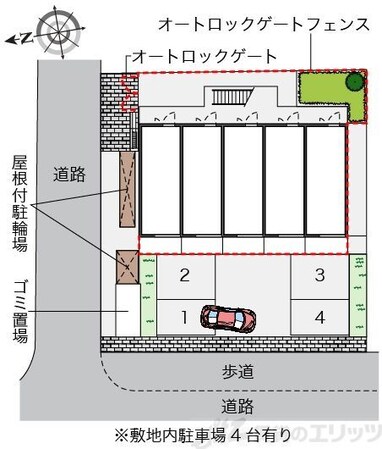 レオパレスＪＮ　Ｂの物件内観写真